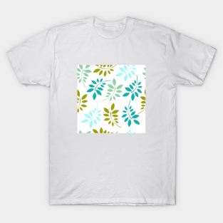 Multicoloured leaves pattern / seasonal design T-Shirt